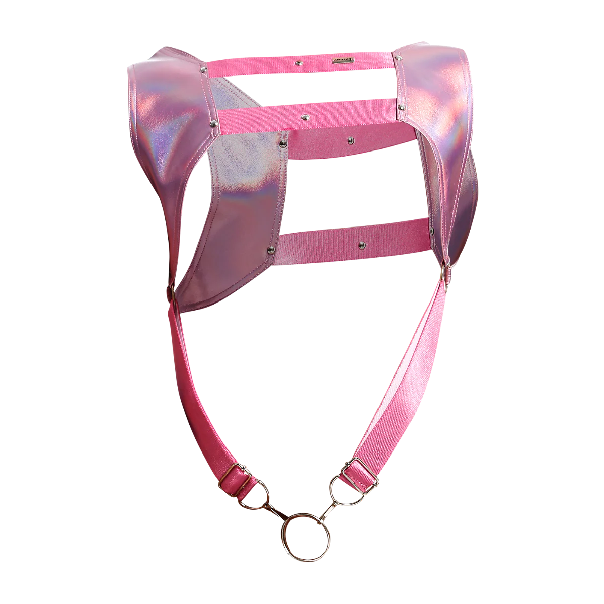 Male Basics Crop Top C-Ring Harness - Image 35